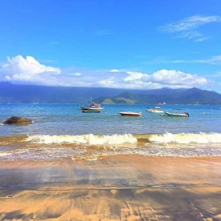Suite Pe Na Areia- Espaco Independente Na Praia Do Curral Com Localizacao Privilegiada - Simplicidade E Comodidade Com O Por Do Sol Mais Lindo De Ilhabela - Melhor Custo Beneficio Para Ate 4 Pessoas , Na Av Jose Pacheco Do Nascimento Nº 7682 エクステリア 写真